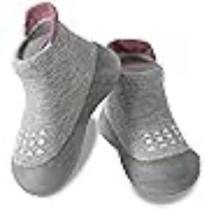 Baby Sock Shoes Toddler Walking Shoes Infant Non-Slip Elastic LightweSoft Rubber
